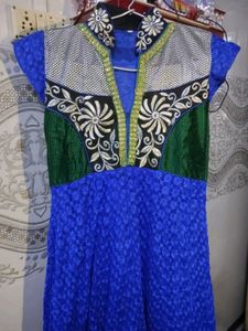Blue Ethnic Gown