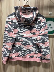 Nike Air Dri-Fit Camo Print Zipup Hoodie