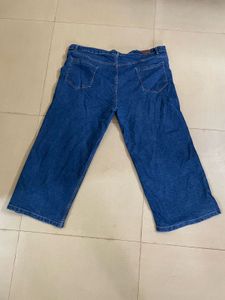 Wide Leg Cropped Jeans