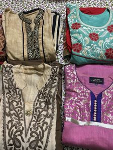 Set of 8 Indian Salwar Kameez