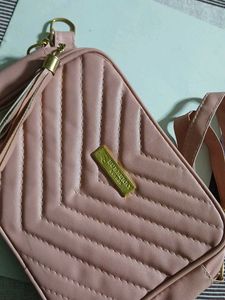 Pink Crossbody Bag