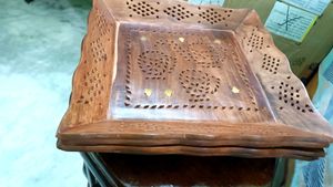 New Designer Wooden Tray Set