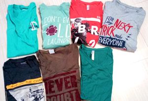 7 Tshirt  Combo