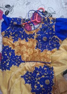 Frock With  Coridar Silver