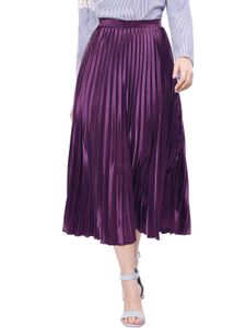 Pleated Midi Skirt - Elegant Flow
