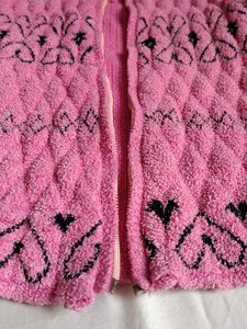 Cute Pink Crop Sweater
