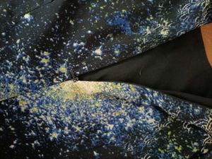 Galaxy Print Bodycon Dress