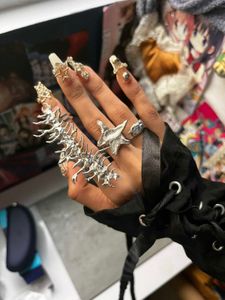 Y2k Punk Grunge Rings