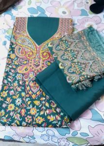 It Is Sold Now..  Pashmina Woollen Suit
