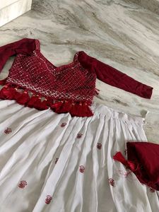 Lehengga Choli (Red)