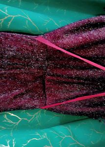 Sparkly Burgundy Party Dress red wine touch gorgeo
