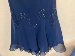 Elegant Navy Blue Dress