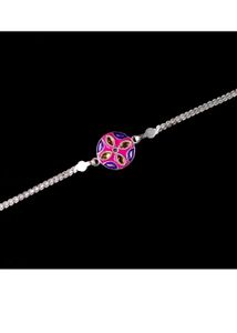 Stylish Silver Bracelet Rakhi