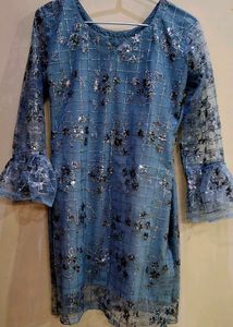 Embellished Kurta Set
