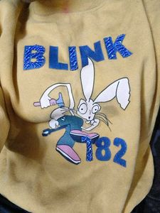 Blink 182 Yellow Sweatshirt