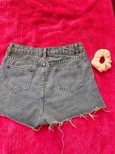 Denim Skorts