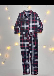 Checkered jumpsuit