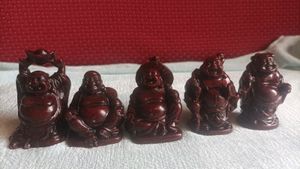 5 Laughing Buddha Statue