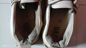 Zara Chunky White Loafers