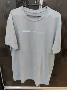 Light Blue Graphic T-Shirt