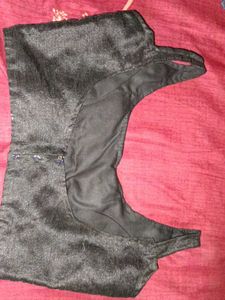 Black Sleeveless Blouse