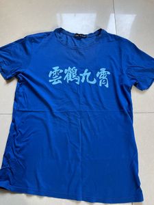 Pink &amp; Blue oversize T-Shirt