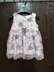 Floral Baby Dress branded little bee