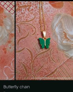 Butterfly Pendant Necklace