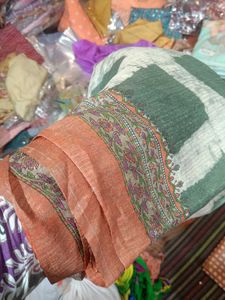 Burberry Elegant Green Saree