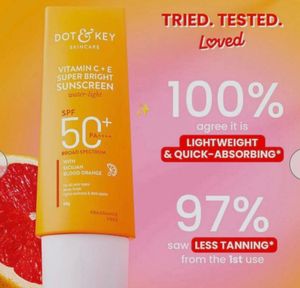 Unisex Dot And Key Vitamin C Sunscreen 80g