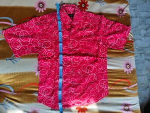 Stylish Pink Patterned Shirt