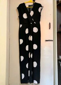 Westside Black Polka Dot Jumpsuit