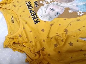 Frozen Elsa &amp; Anna Long Sleeve Top