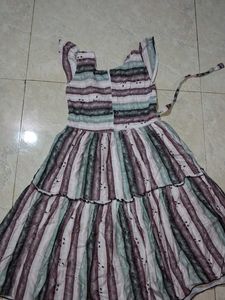 Striped Girls Dress