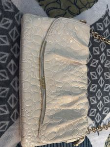 Elegant Off-White Clutch