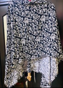 Trendy Printed Pancho Top L Upto 2xl