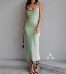 Satin Dress