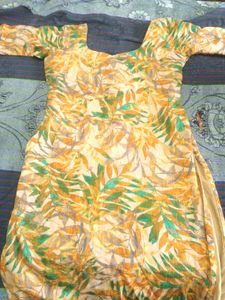 Floral Print Kurta