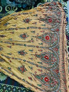 EMBROIDERY LEHENGA🦚💛