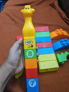 Kids Building Blocks &amp; Giraffe