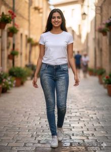 Stylish Blue Denim Jeans