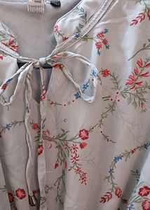 Printed Flared Dress