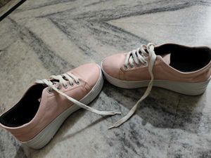 Pink Casual Sneakers