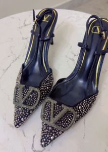 Valentino Stone Embellished Mules ✨🪩