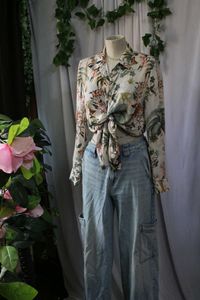 H&amp;M Floral Print Shirt