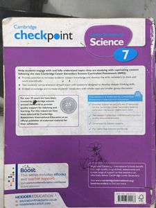 IGCSE Grade 7 Science Textbook