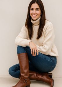 Brown Knee High Boots
