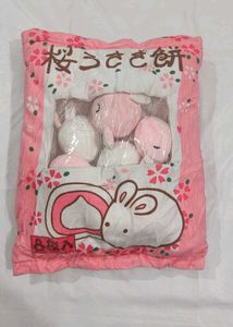 Sakura Mochi Bunny Plush