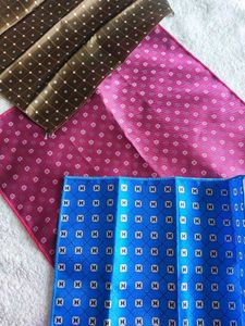 Satin Pocket Squares - Set of 3