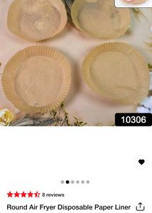 Air Fryer Disposable Paper Liners (50-Piece)